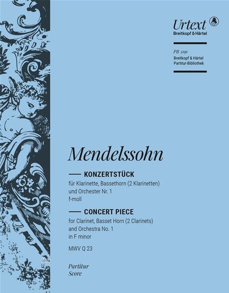 Felix Mendelssohn Bartholdy: Konzertstück Nr. 1 f-Moll op., Noten