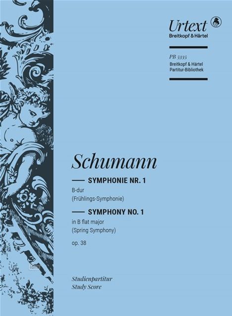 Sinfonie Nr.1 B-Dur op.38 (Frühlingssinfonie), Partitur, Noten