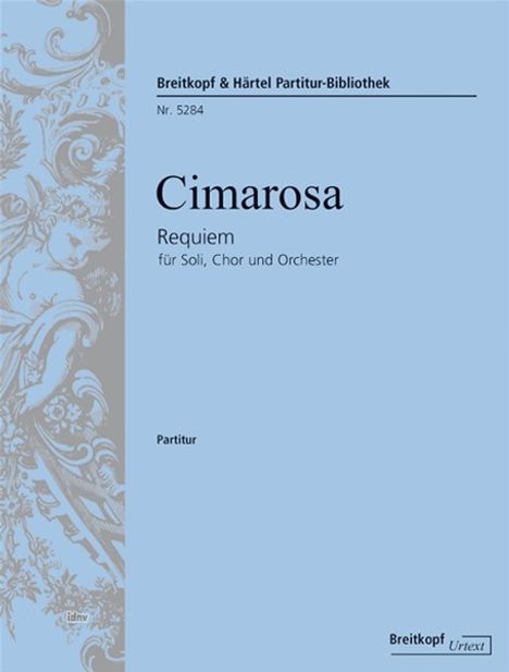 Domenico Cimarosa: Requiem g-Moll, Noten