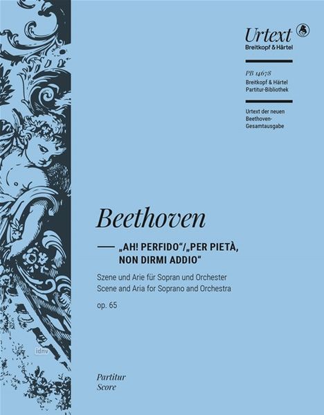 Ludwig van Beethoven: Ah! Perfido/ Per pieta, non di, Noten