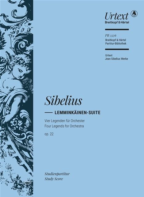 Jean Sibelius: Lemminkäinen-Suite op. 22, Noten