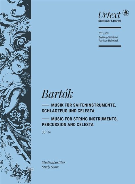 Bela Bartok: Musik für Saiteninstrumente, Schlagzeug und Celesta BB 114, Noten