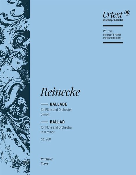 Carl Heinrich Reinecke: Ballade d-moll op. 288, Noten