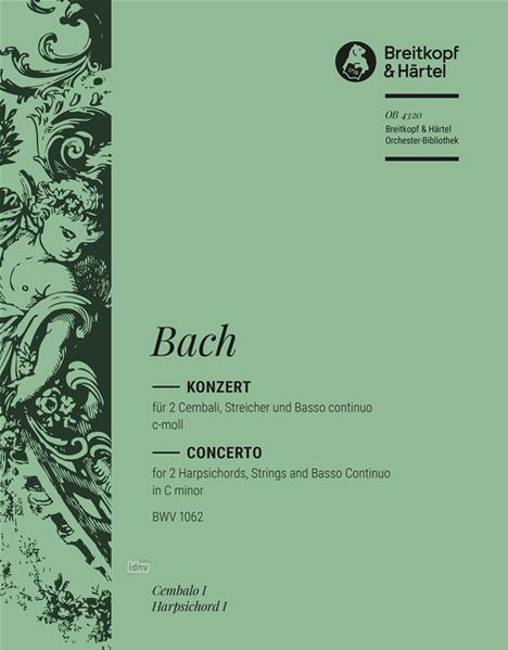 Johann Sebastian Bach: Bach,J.S.           :Cembal.... /E /Cemb1-solo /BR, Noten