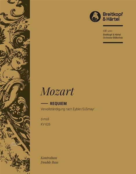 Wolfgang Amadeus Mozart: Requiem d-moll KV 626, Noten