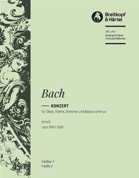 Johann Sebastian Bach: Bach,J.S.           :Konzert f...1060 /E/U /V1 /BR, Noten