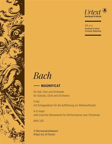 Johann Sebastian Bach: Magnificat D-dur BWV 243, Noten