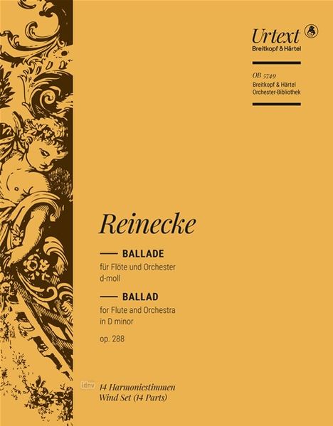 Carl Heinrich Reinecke: Ballade d-moll op. 288, Noten