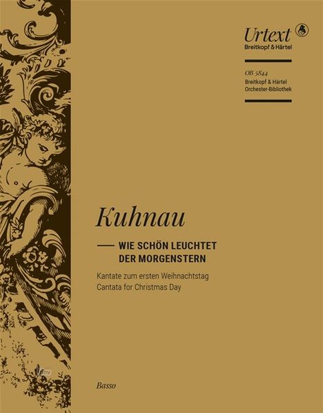 Johann Kuhnau: Wie schön leuchtet der Morgenstern, Noten