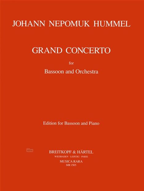 Johann Nepomuk Hummel: Grand Concerto F-Dur, Noten