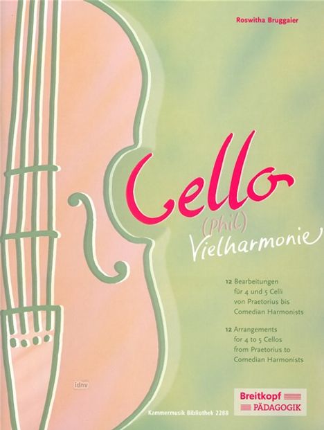 Cello-(Phil)Vielharmonie, 4 oder 5 Violoncelli, Noten