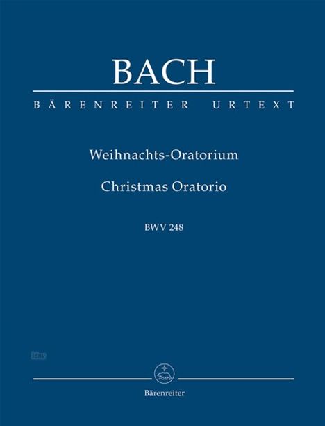 Weihnachtsoratorium, BWV 248, Partitur, Noten