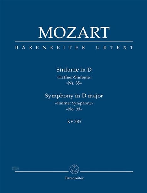 Wolfgang Amadeus Mozart: Mozart, Wolfgang Ama:Sinf. Nr.35 D-dur KV 385, Noten