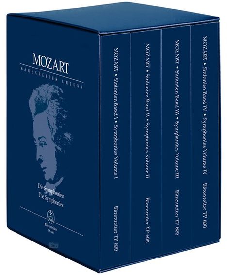 Mozart,Wolfgang Amadeus:Sämtliche Sinfonien, Noten