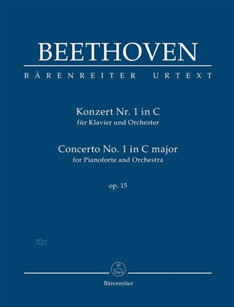 Ludwig van Beethoven: Konzert für Klavier und Orchester Nr. 1 C-Dur op. 15, Noten