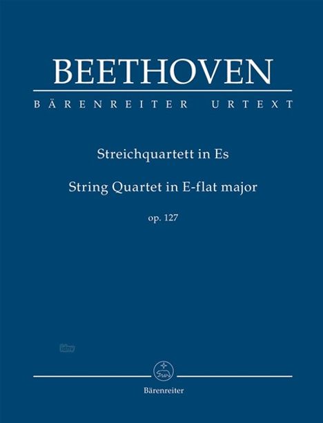 Ludwig van Beethoven: Streichquartett Es-Dur op. 127, Noten