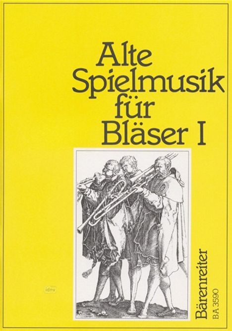 Alte Spielmusik für Bläser, Ba, Noten