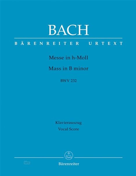 Johann Sebastian Bach: Messe h-Moll BWV 232, Noten
