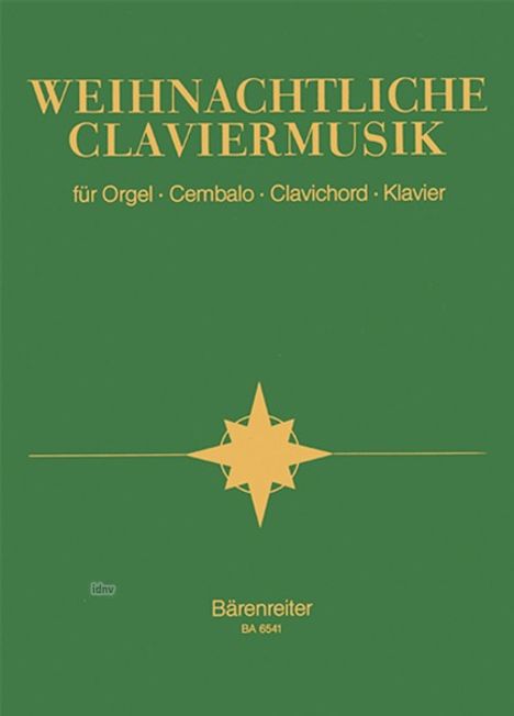 Weihnachtliche Claviermusik, Noten