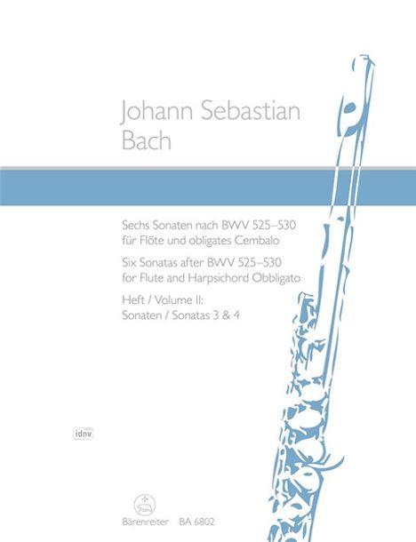 Johann Sebastian Bach: Sechs Sonaten nach BWV 525-530, Noten