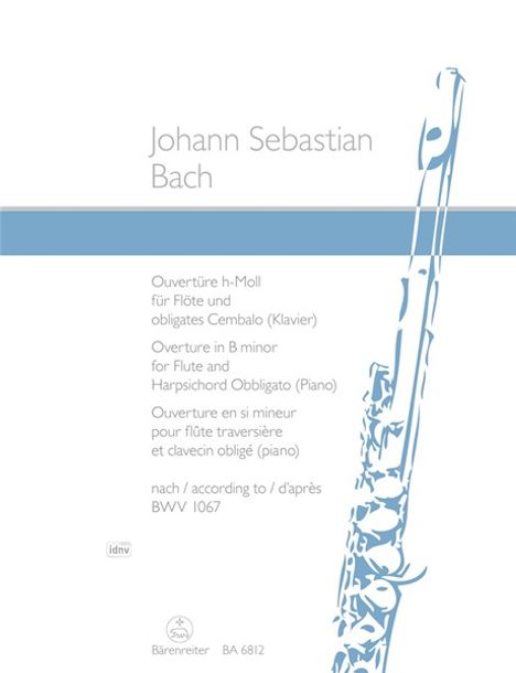 Johann Sebastian Bach: Ouvertüre (Orchestersuite) h-M, Noten