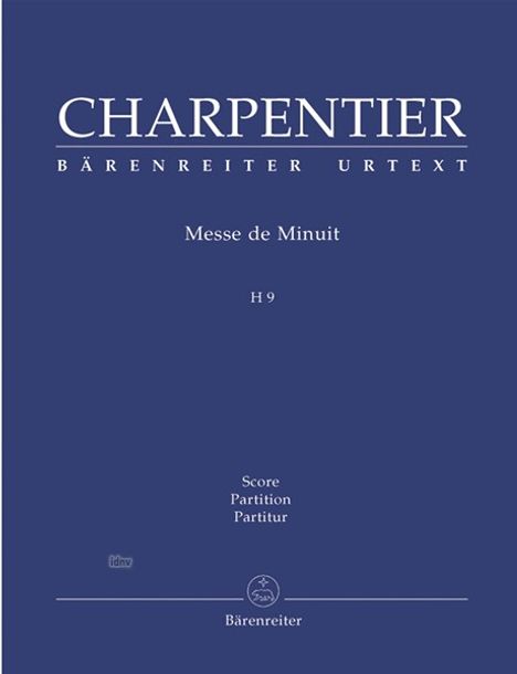 Messe de Minuit H.9, Partitur, Noten