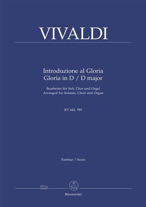 Vivaldi:Introduzione al Gloria &amp; Gloria in D (RV 642 &amp; 589), Noten