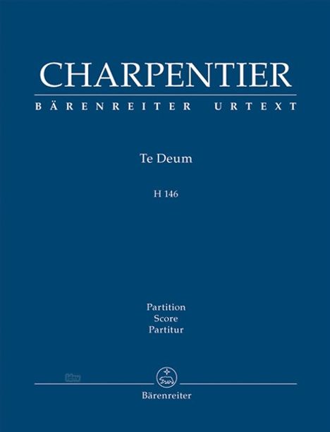 Te Deum D-Dur H 146, Klavierauszug, Noten