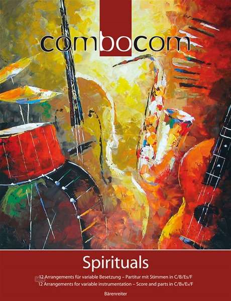 Combocom Spirituals, Partitur mit Stimmen in C/B/F/Es, Noten
