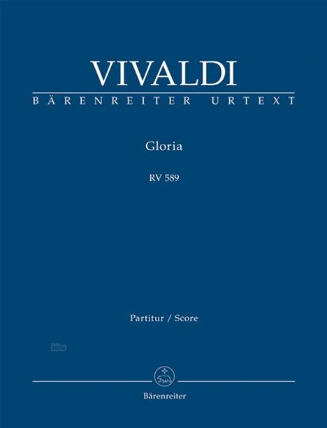 Antonio Vivaldi: Gloria RV 589, Noten