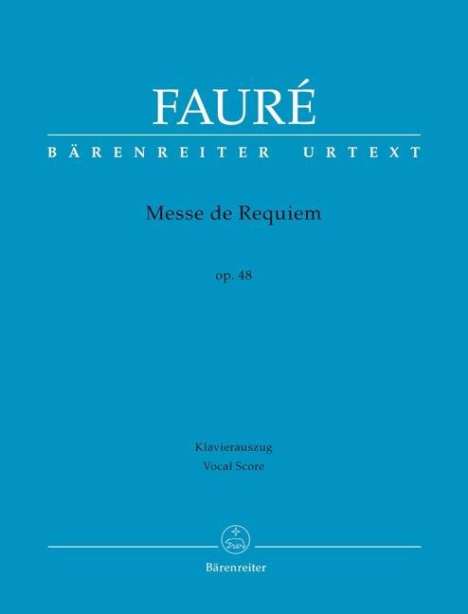 Messe de Requiem op.48, Klavierauszug, Noten