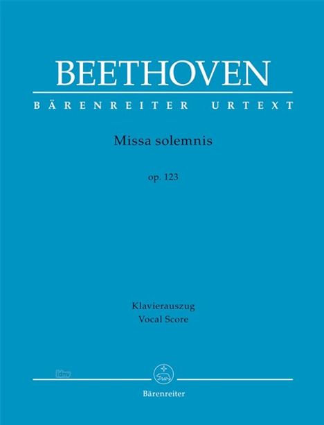 Ludwig van Beethoven: Missa solemnis op. 123, Noten