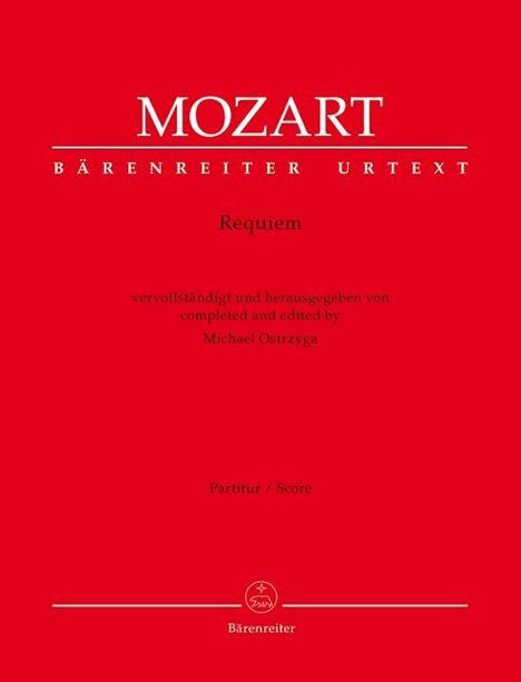Wolfgang Amadeus Mozart (1756-1791): Requiem (Neuvervollständigung), Buch