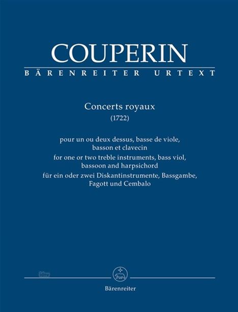 François Couperin: Couperin, F: Concerts royaux (1722), Buch