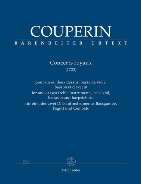 Francois Couperin: Couperin, F: Concerts royaux (1722), Noten
