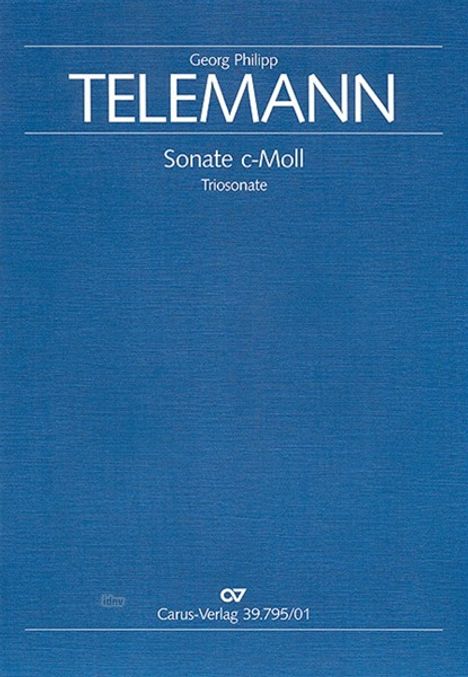Georg Philipp Telemann: Sonata in c c-Moll TVWV TWV 42:c6, Noten