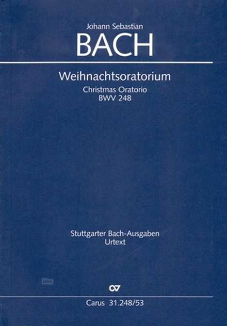 J. S. Bach: Weihnachtsoratorium, Teile I-VI, Noten