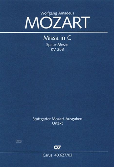 Missa in C (Klavierauszug), Noten