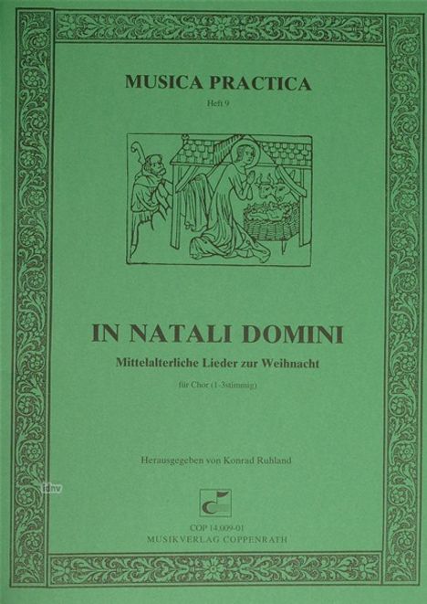 In natali domini (Mittelalterl, Noten