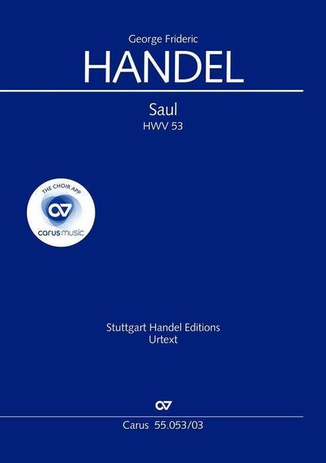 Händel, G: Saul (Klavierauszug), Buch