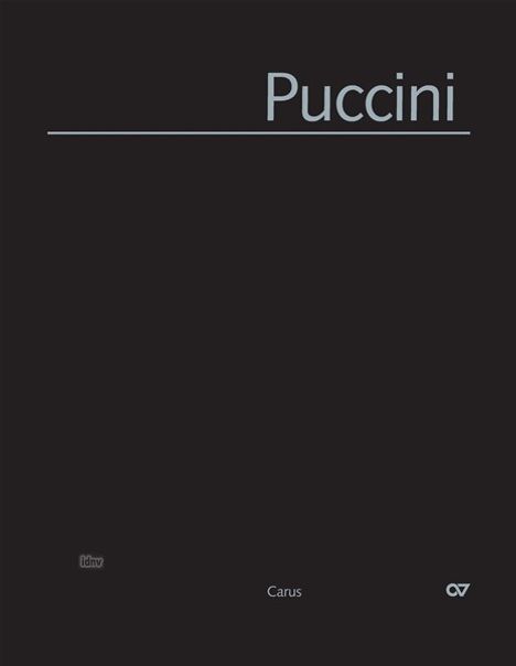 Giacomo Puccini: Composizioni per pianoforte, Noten