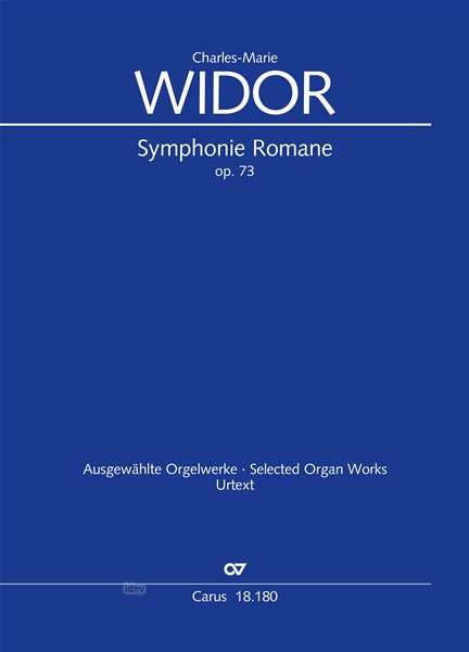 Charles-Marie Widor: Widor, C: Symphonie Romane pour Orgue, Buch