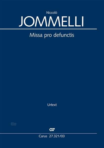 Jommelli, N: Missa pro defunctis (Klavierauszug), Buch