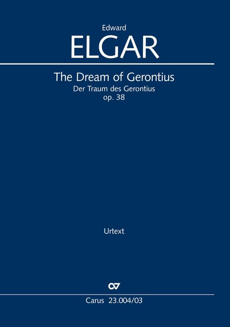 Edward Elgar (1857-1934): The Dream of Gerontius (Klavierauszug), Buch