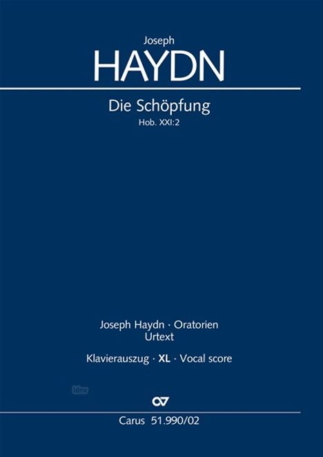Joseph Haydn (1732-1809): Die Schöpfung (Klavierauszug XL), Buch