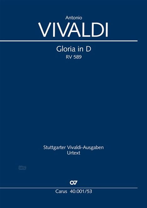 Antonio Vivaldi: Gloria in D (revidierter Klavierauszug), Buch