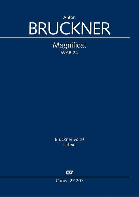 Anton Bruckner: Bruckner, A: Magnificat (Klavierauszug), Noten