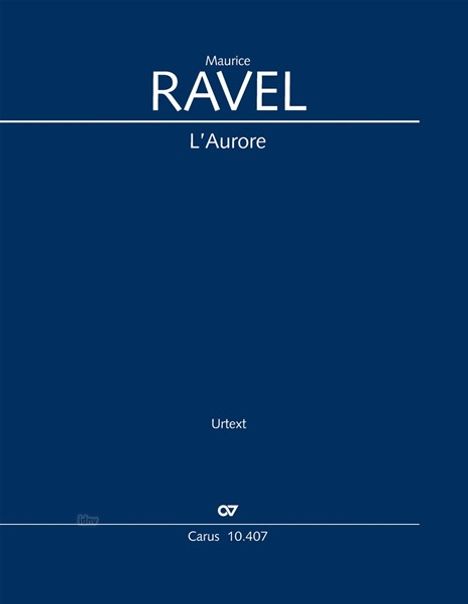 L’Aurore Es-Dur op. 45 (1905), Noten