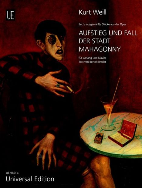 Kurt Weill: Aufstieg und Fall der Stadt Mahagonny für Gesang und Klavier, Noten