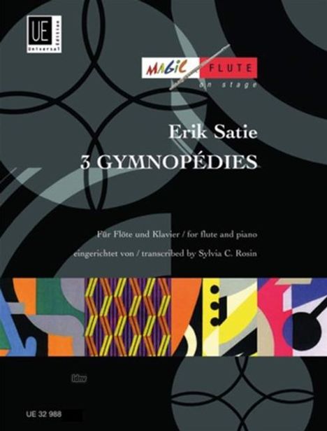 Erik Satie: 3 Gymnopédies für Flöte und Klavier (2004), Noten